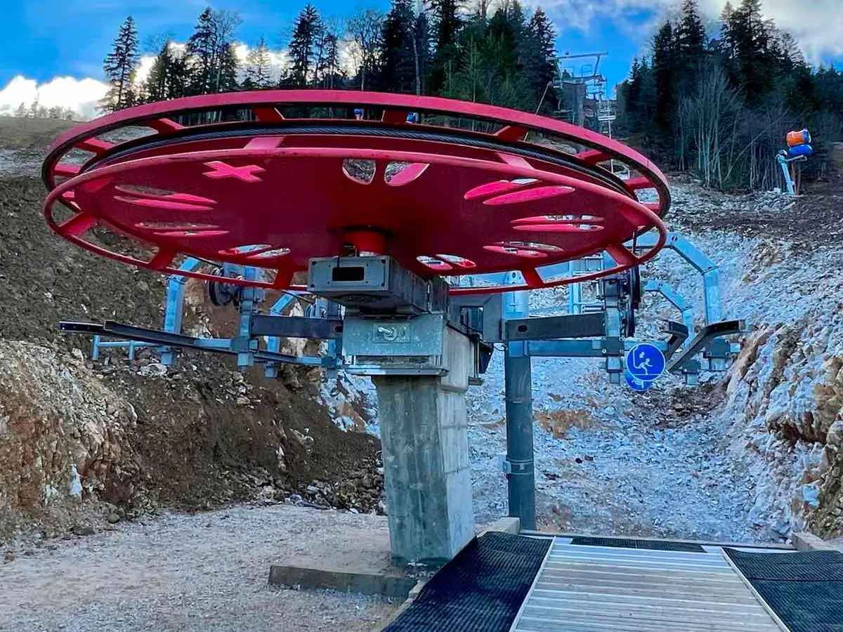 Izmještanje četverosjedne fiksne žičare, Bjelašnica (BiH)